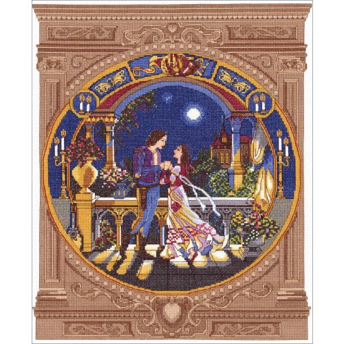 (image for) Romeo & Juliet Counted Cross Stitch Kit